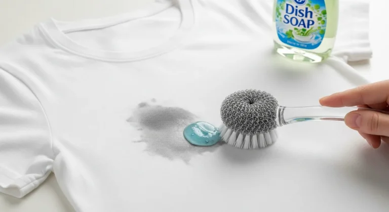 5 Tips to Remove Dark Stains from White Clothes at Home