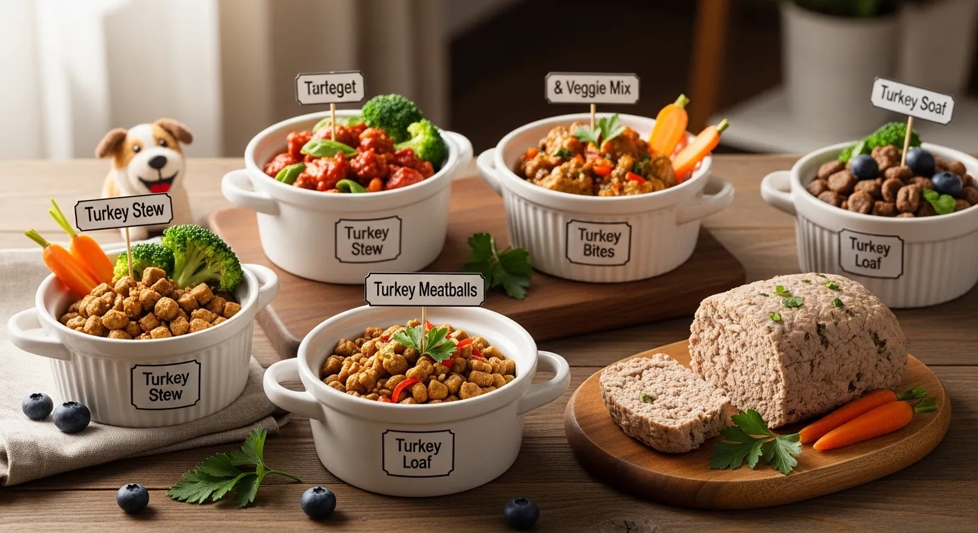 5 Turkey Dog Food Ideas for Healthy Happy Pets