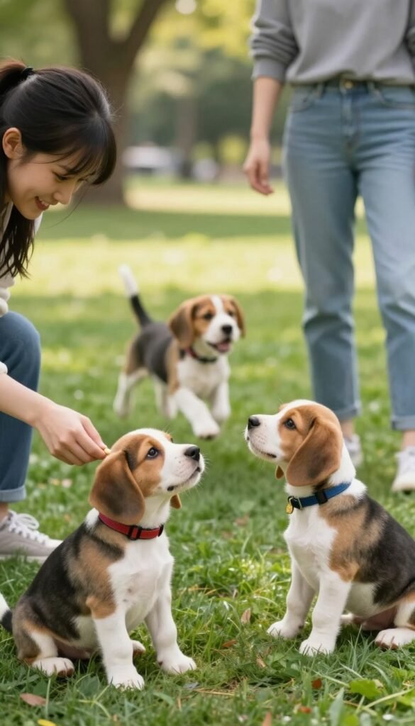 6 beagle puppy training tips