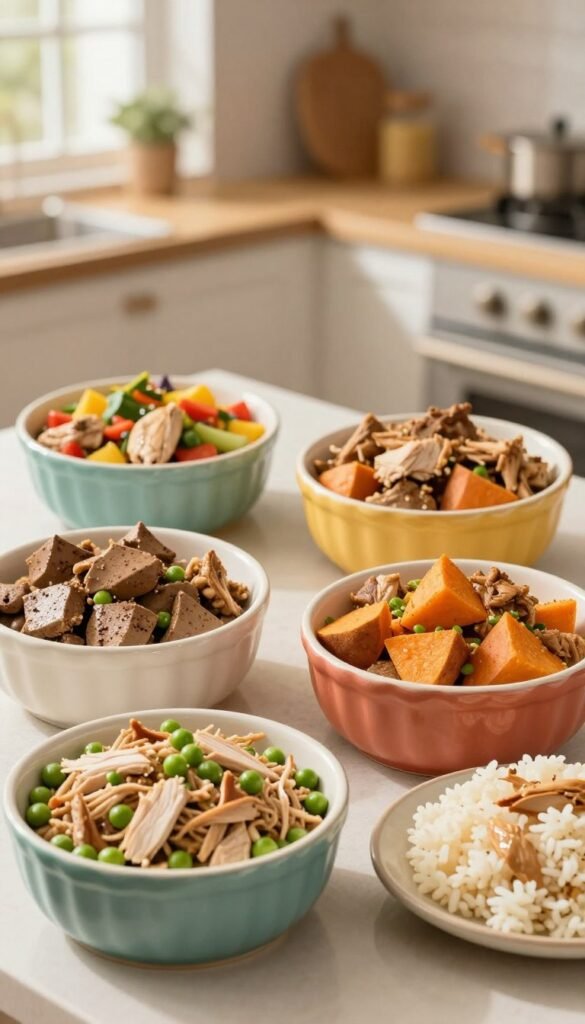 6 chicken dog food ideas