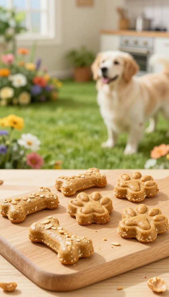 6 oat peanut butter dog treats your pup