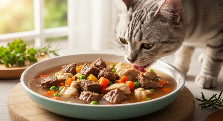 Discover Beef and Chicken Broth Cat Food for Healthy Cats