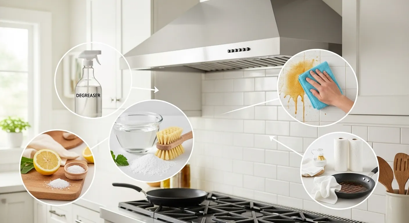 Discover Easy Ways to Remove Grease Build Up in the Kitchen