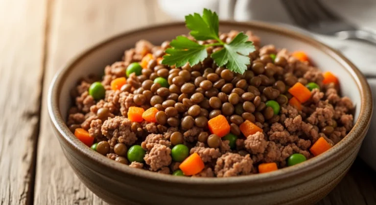 Easy Homemade Dog Food with Lentils for Your Dog’s Health