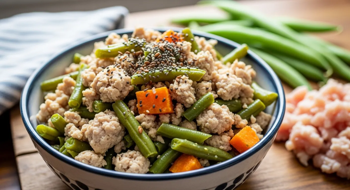 Ground Chicken Green Beans Dog Food Benefits and Tips