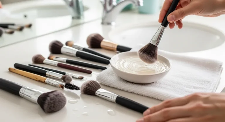 How to Clean Makeup Brushes Fast and Easy at Home