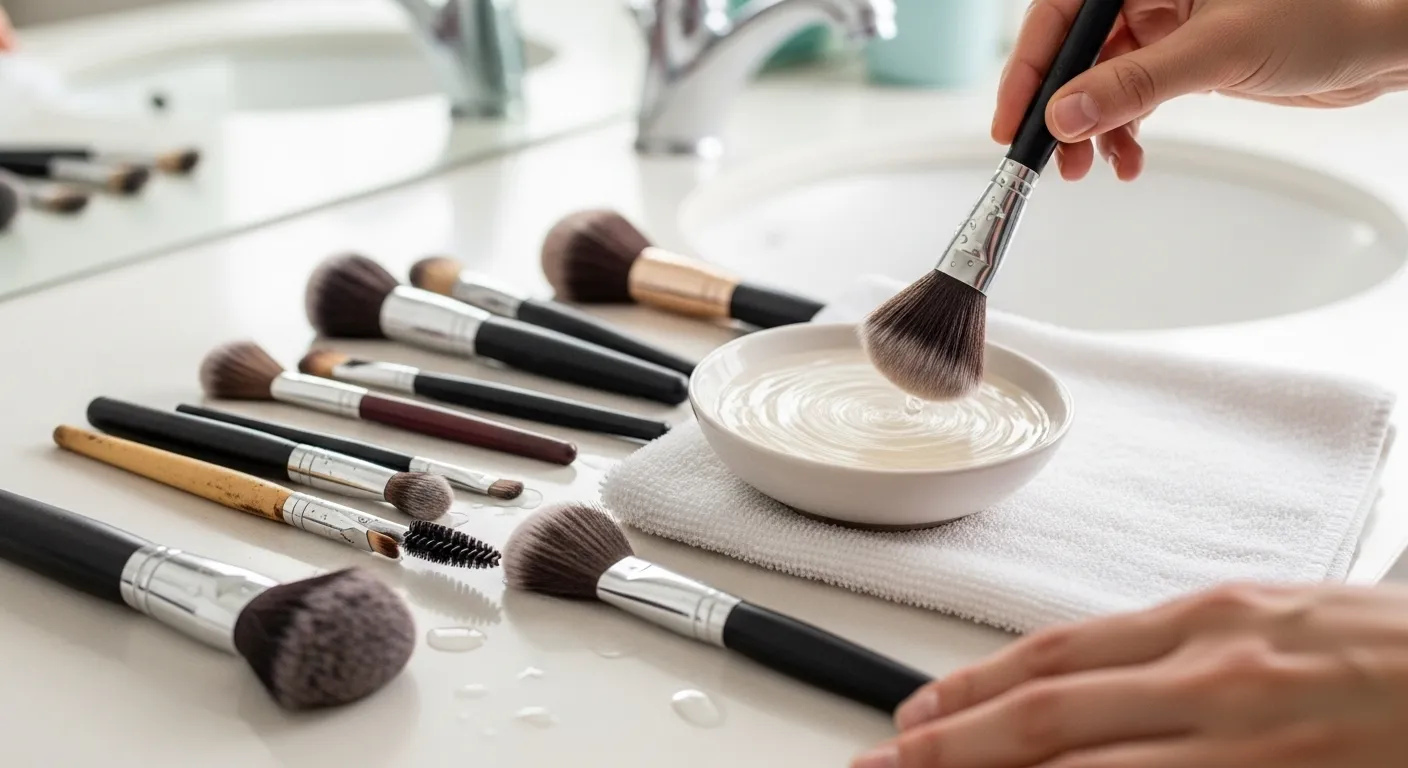 How to Clean Makeup Brushes Fast and Easy at Home