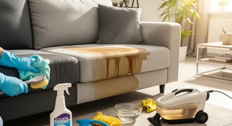 How to Deep Clean Your Couch and Remove Tough Stains Today
