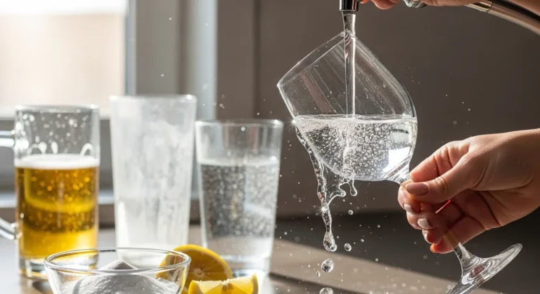How to Make Cloudy Glassware Sparkle Again Easily