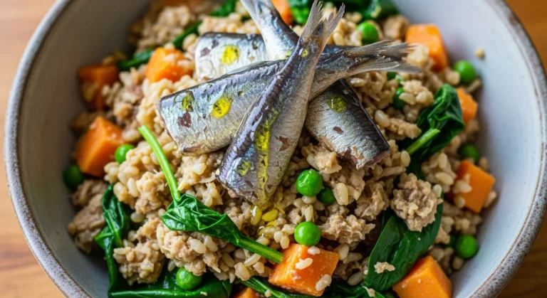 How to Make Homemade Dog Food with Sardines for Skin