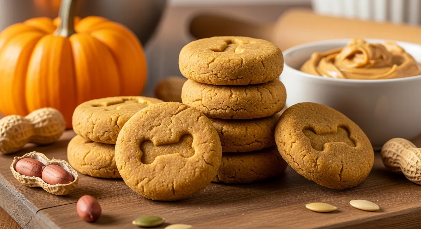 How to Make Peanut Butter Pumpkin Rounds Homemade Dog Treats