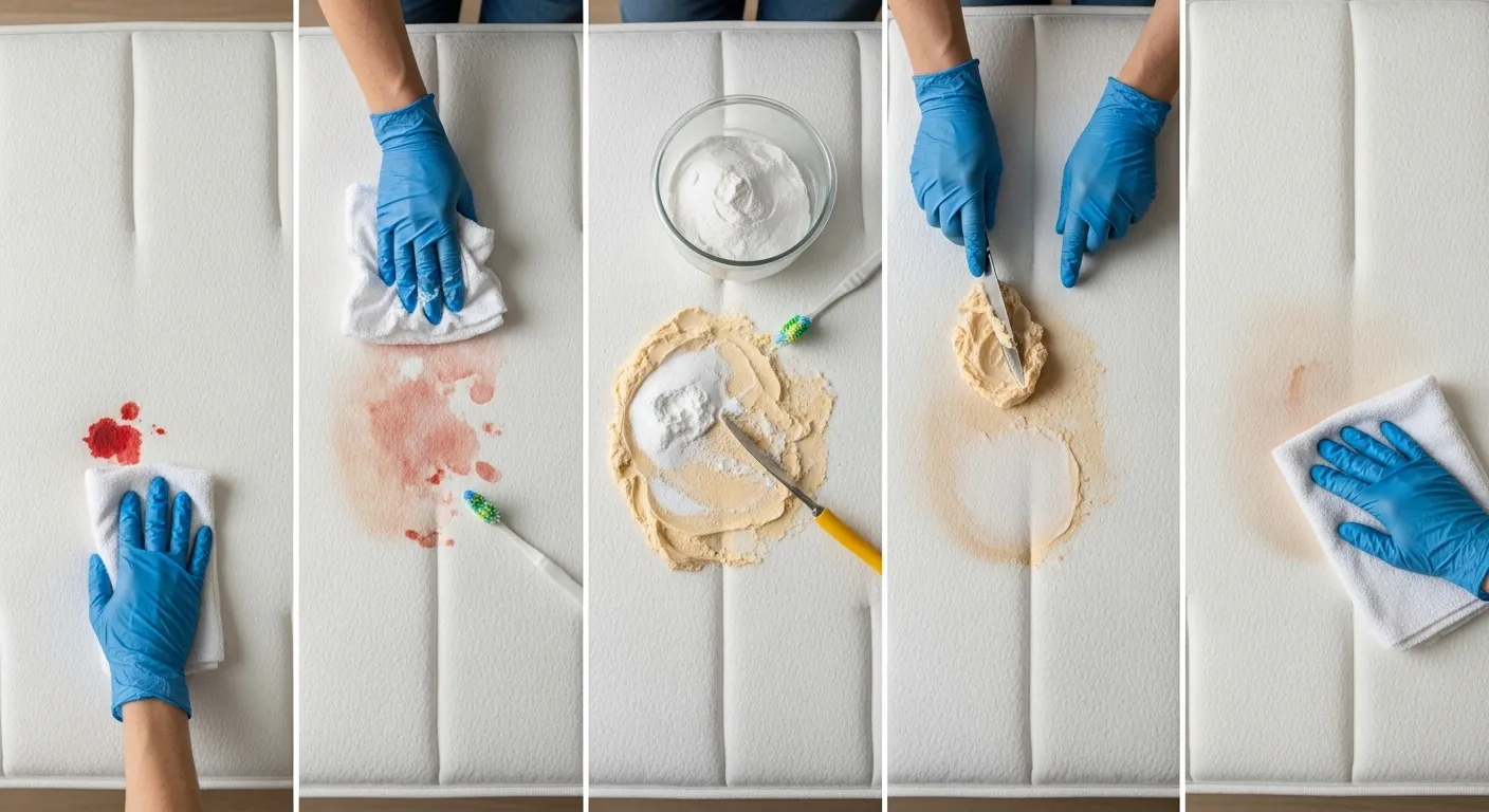 How to Remove Blood Stains from a Mattress Step by Step