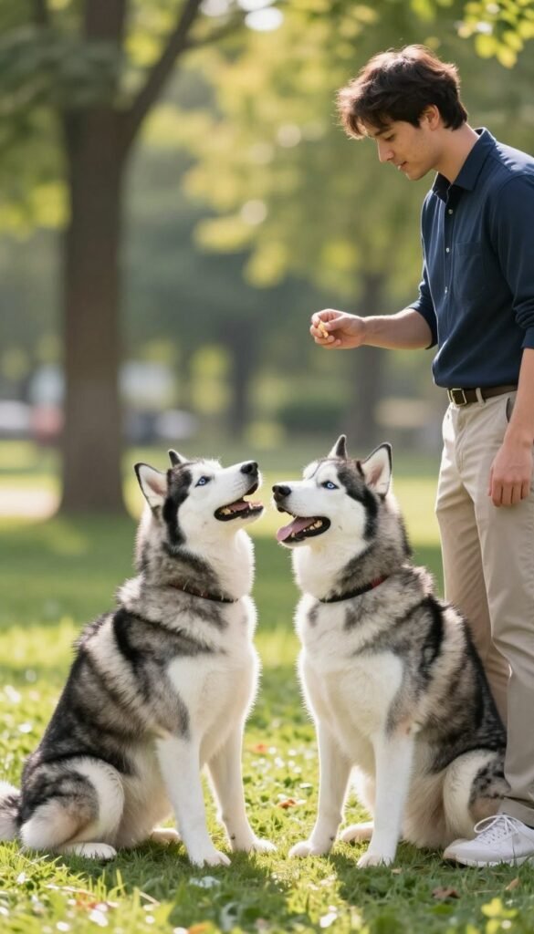 Husky training tips