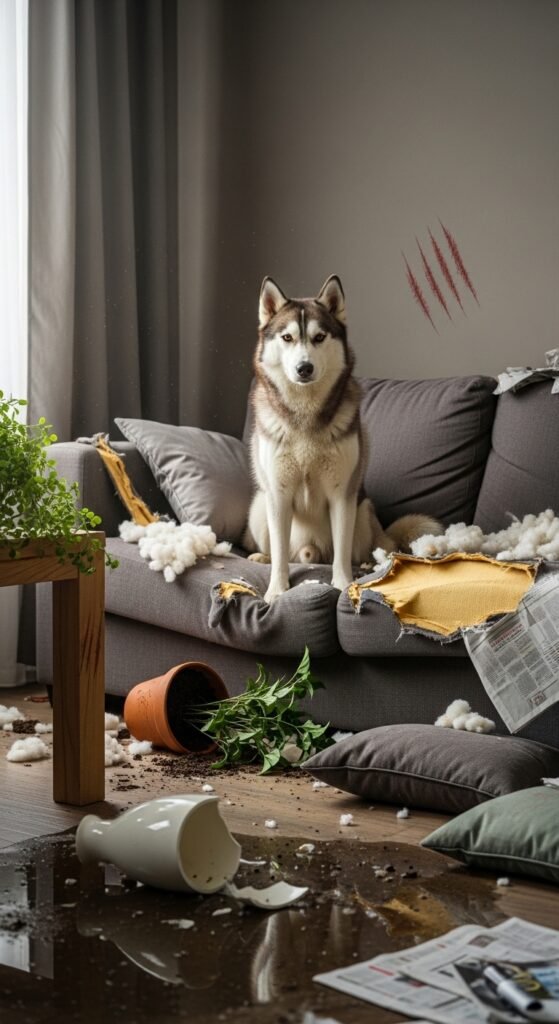 Siberian Huskies dog problemas image