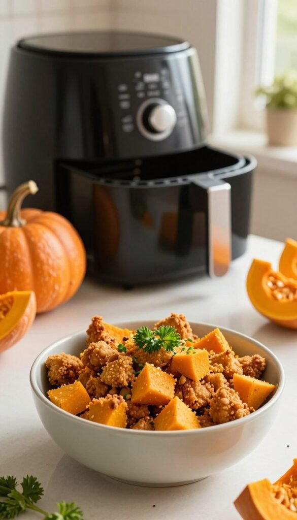 air fryer dog food made with pumpkin