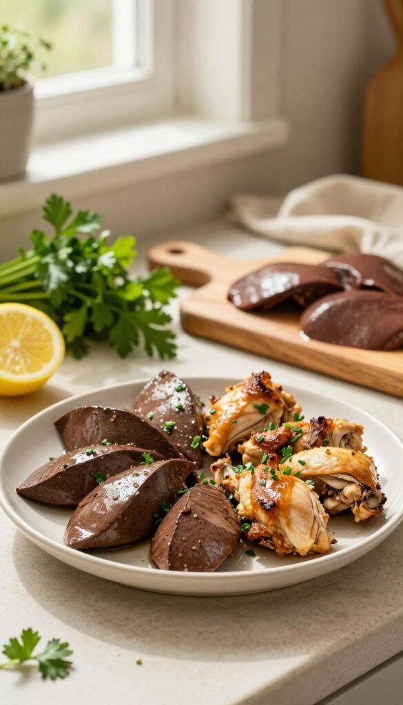 beef liver and chicken for cats a simple nutritious homemade meal