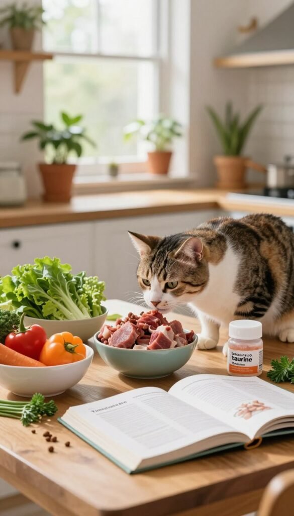 diy cat food with taurine