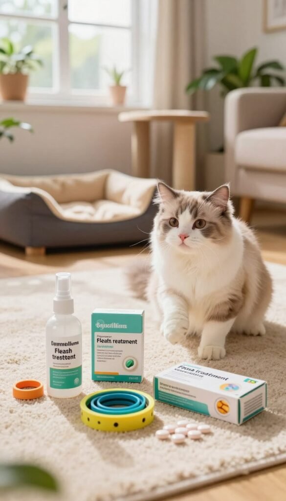 effective cat flea treatments