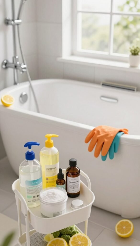 genius bathroom cleaning hacks