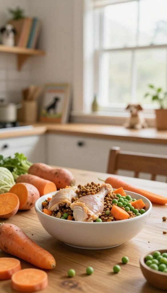 grain free chicken dog food recipe