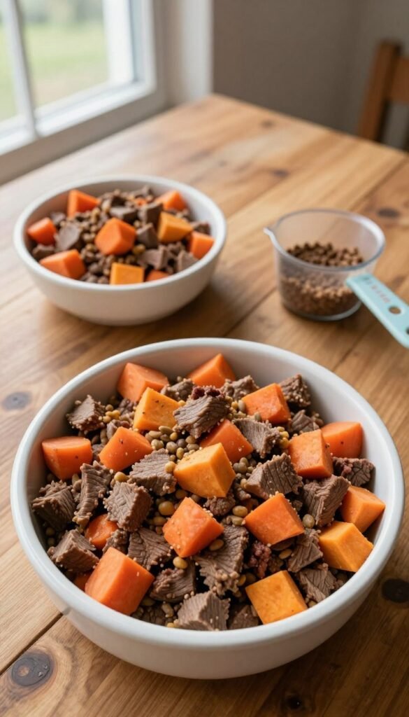 homemade dog food