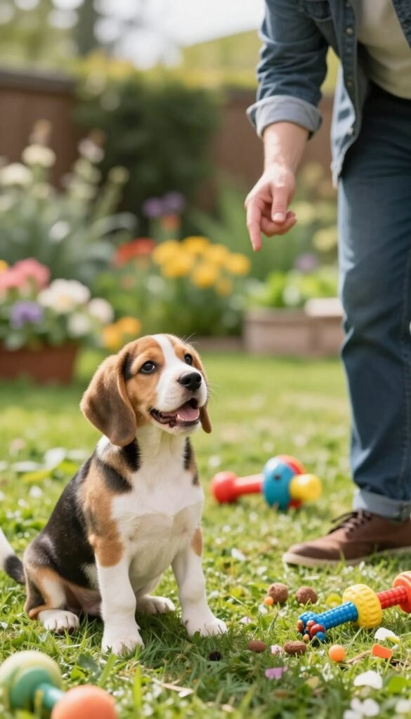 how to train a beagle puppy