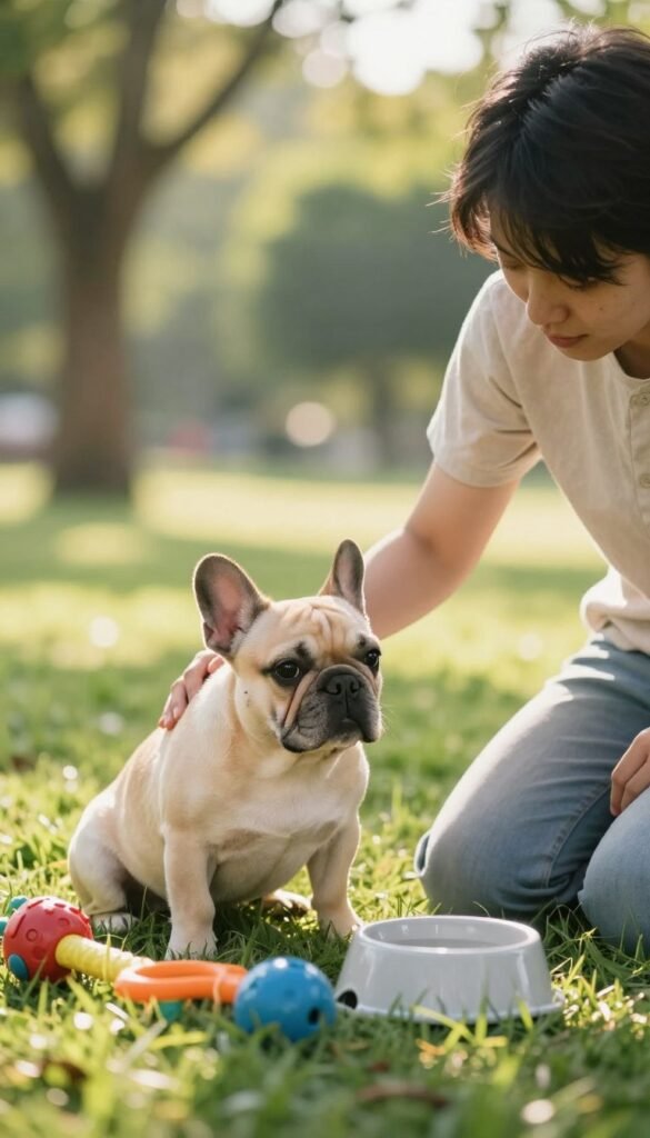 managing puppy stress