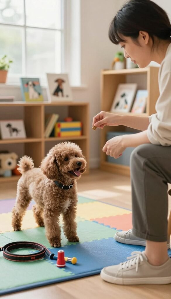 poodle behavior training