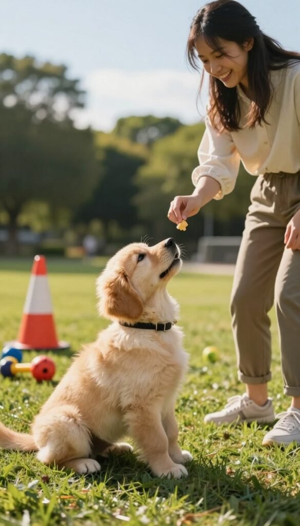 puppy training for golden retrievers