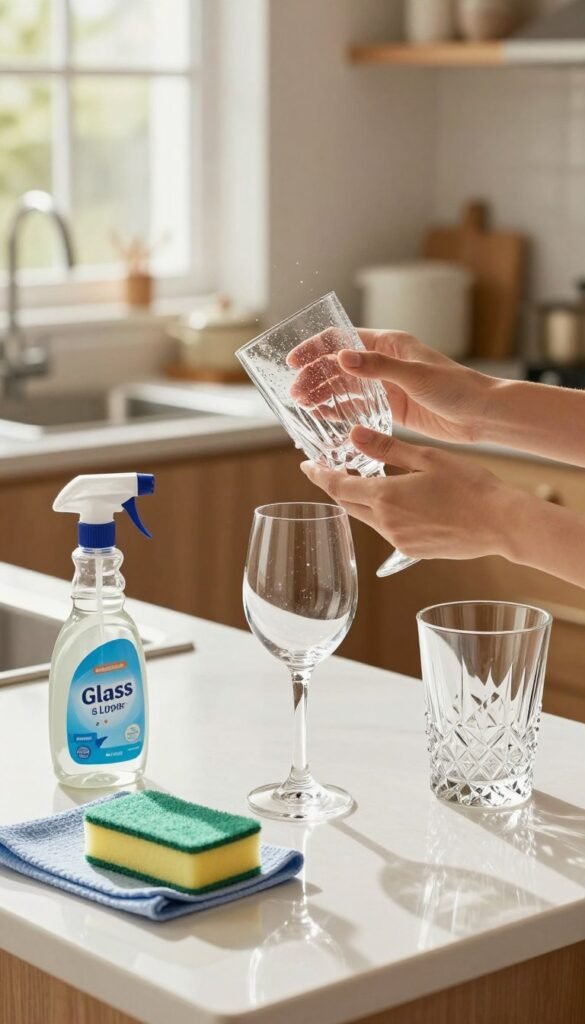 restore glassware shine