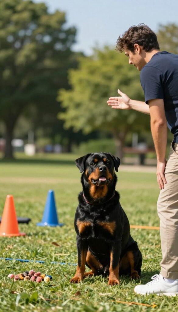 rottweiler obedience training