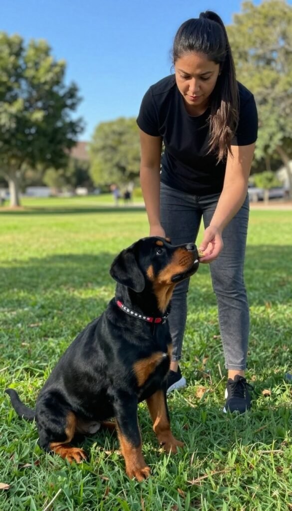 rottweiler puppy training