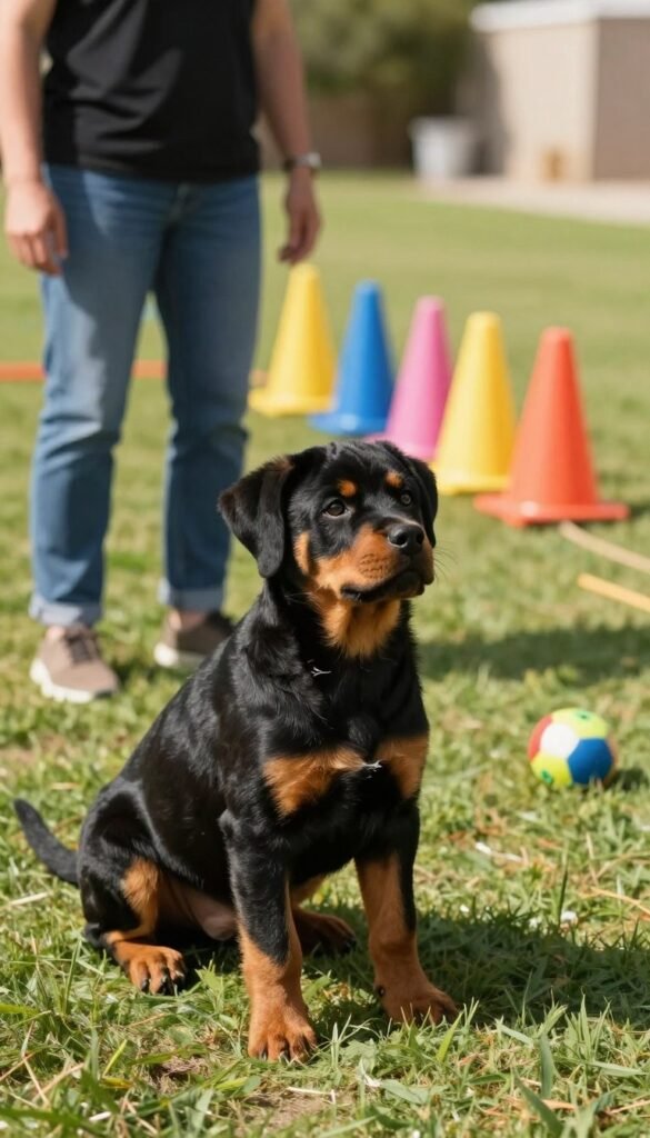 rottweiler puppy training