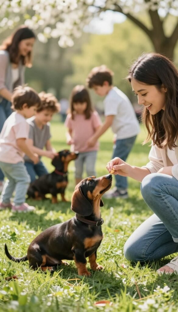 training a dachshund puppy