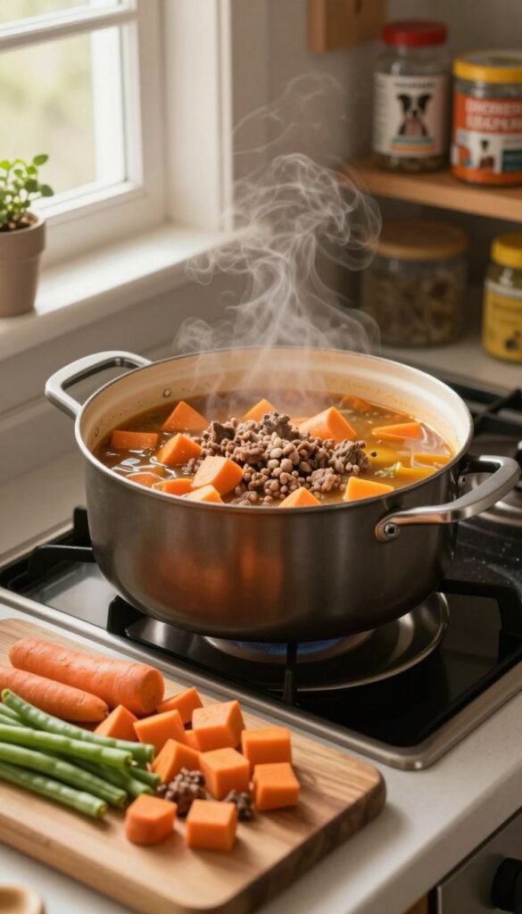 4 ingredient stew for dogs