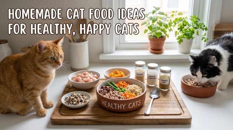 5 Homemade Cat Food Ideas for Healthy, Happy Cats
