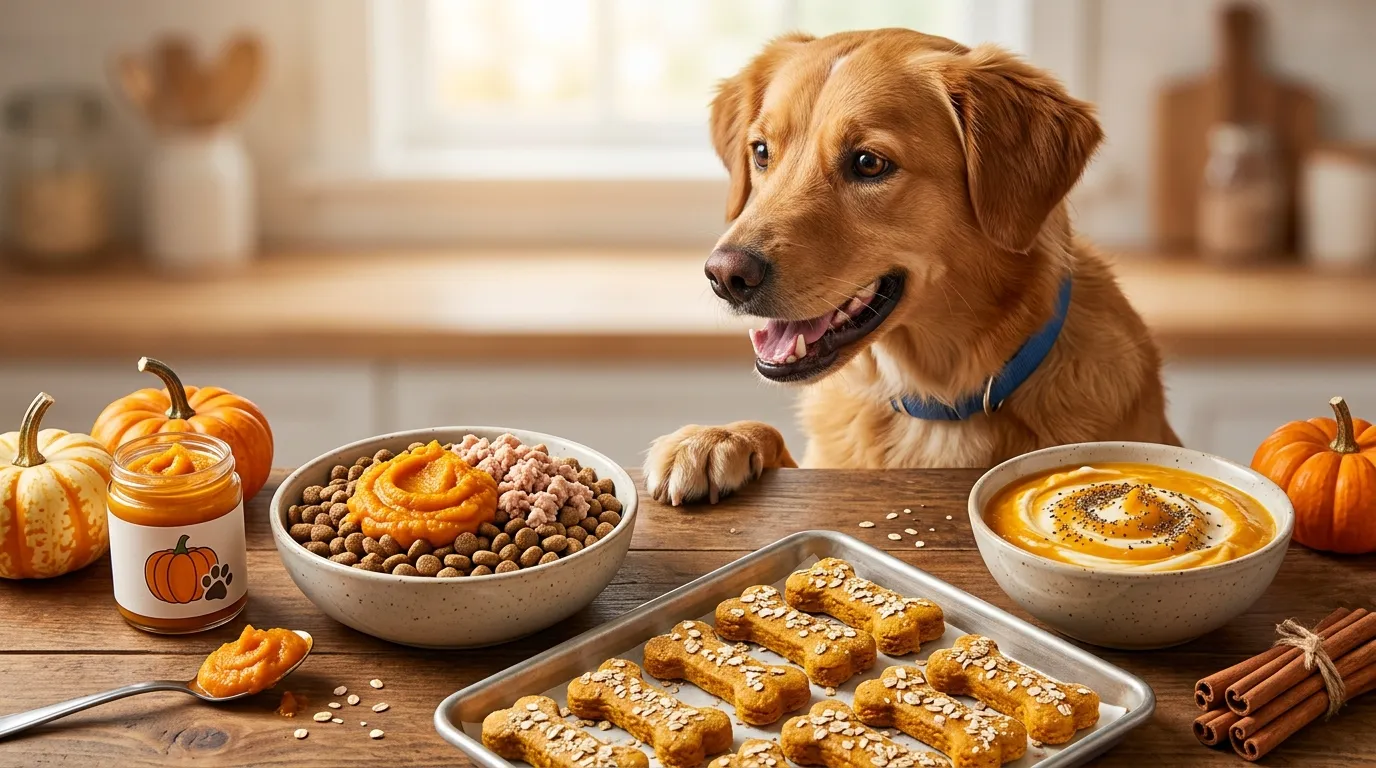 5 Pumpkin Puree Dog Food Ideas Your Pup Will Love