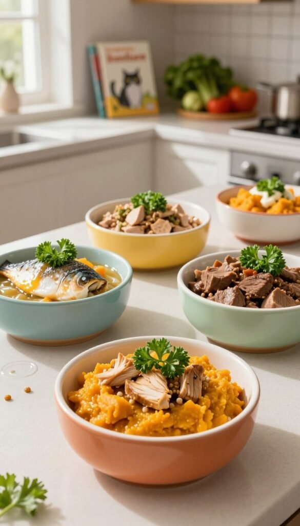 5 homemade cat food recipe's with taurine