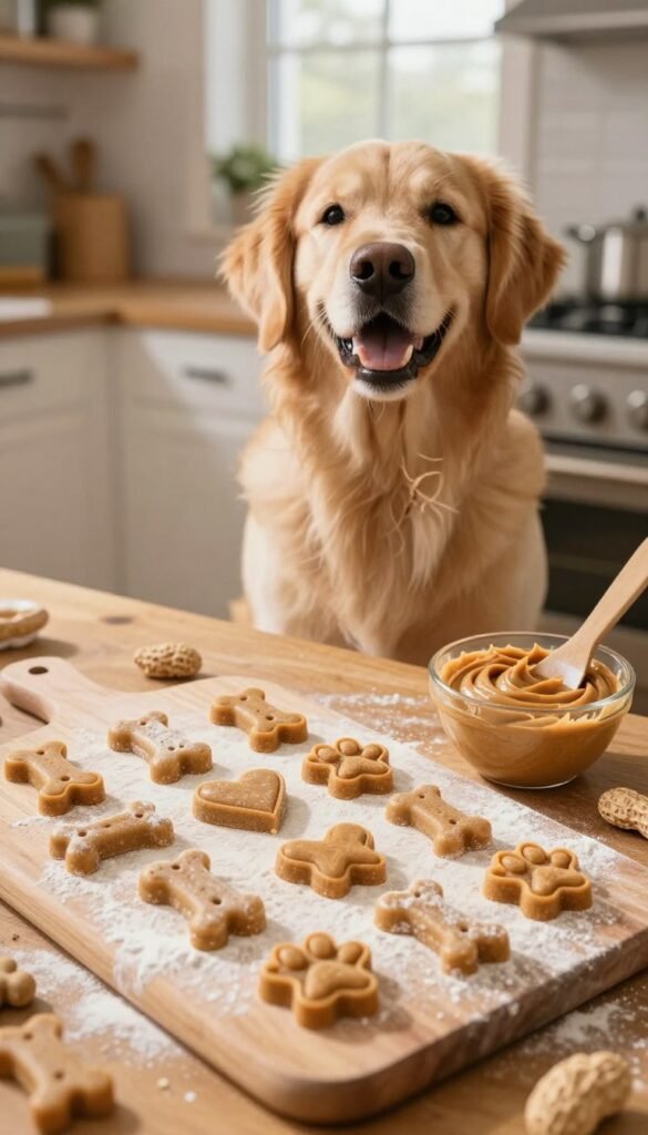 5 peanut butter dog treat ideas