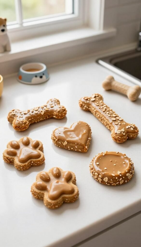 5 peanut butter dog treats your pup's