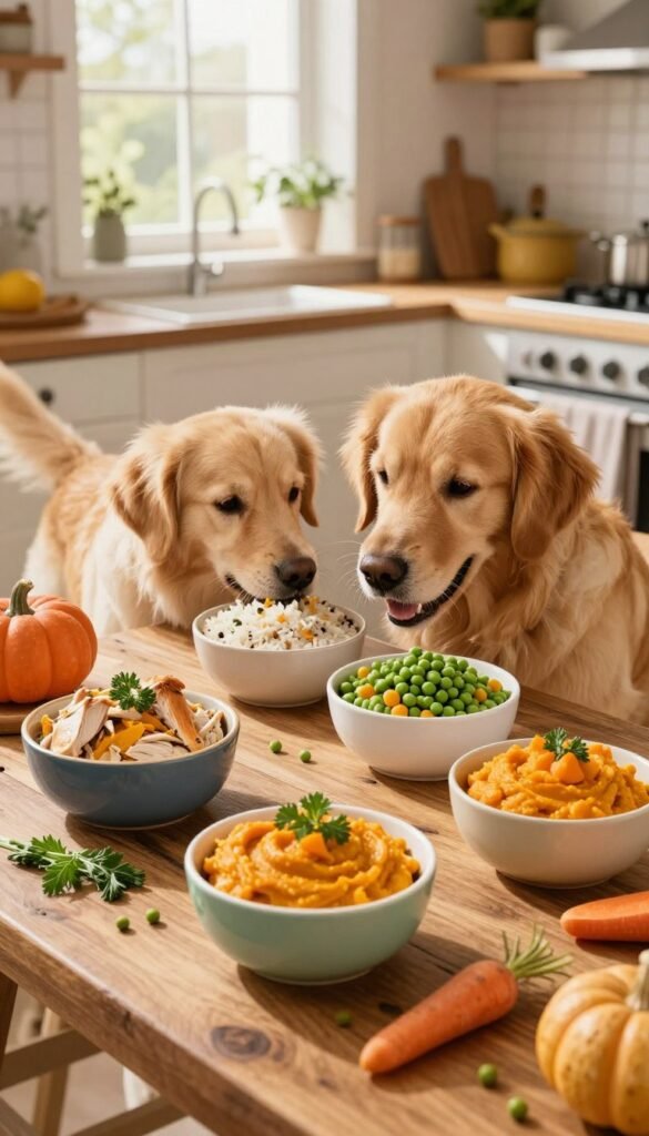 5 pumpkin puree dog food ideas