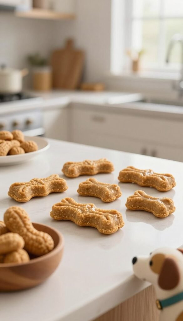 5 soft peanut butter dog treats