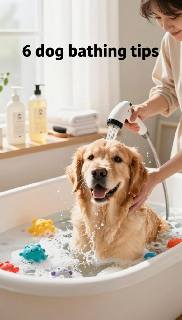 6 dog bathing tips