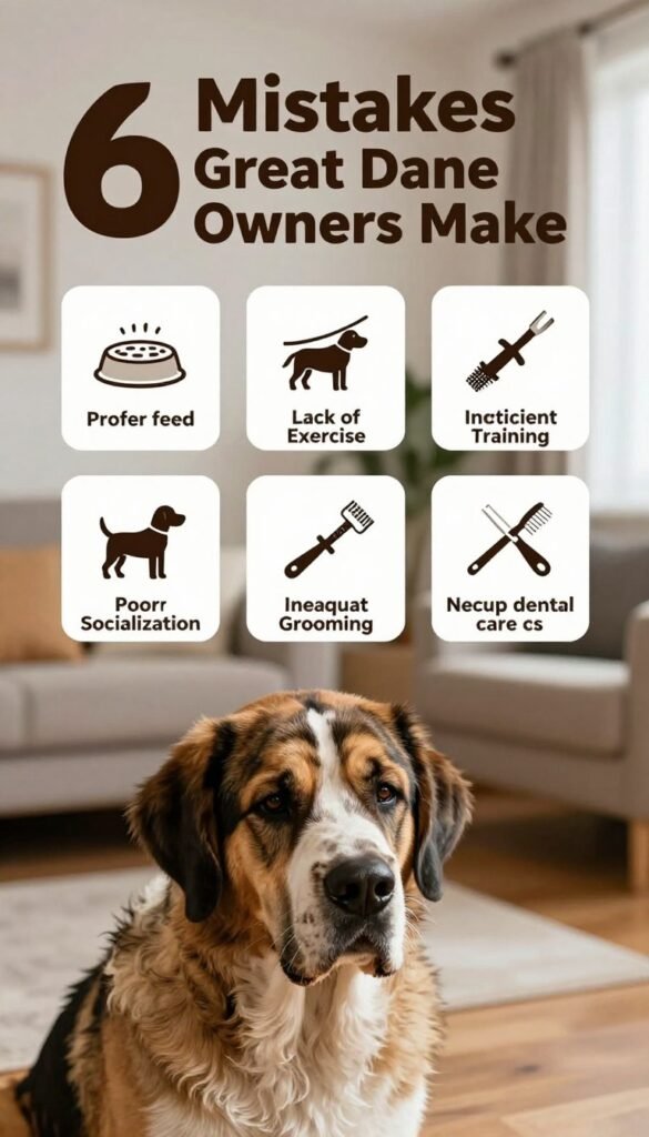 6 mistakes great dane owners make