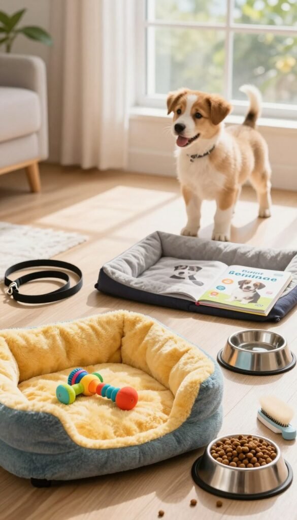 8 puppy necessities for first time dog