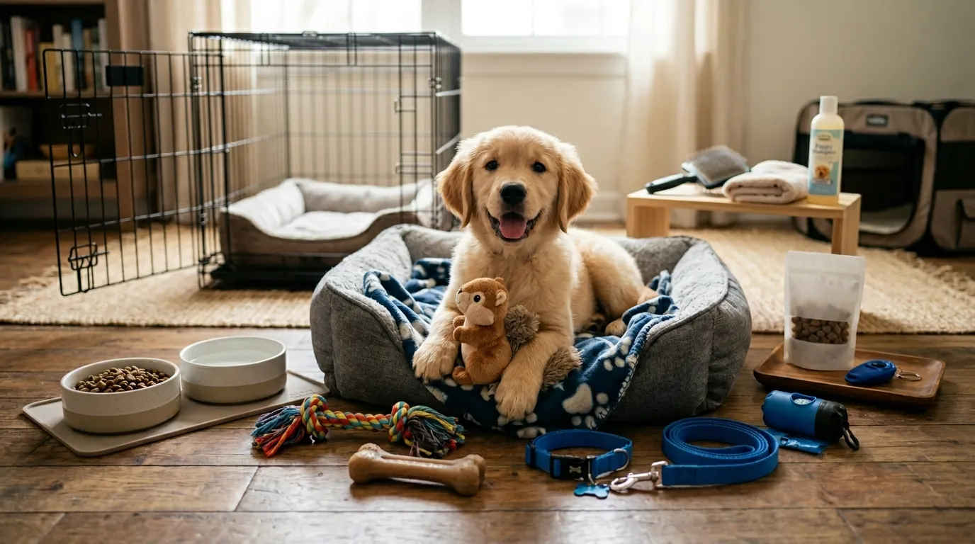 8 puppy necessities for first-time dog care tips