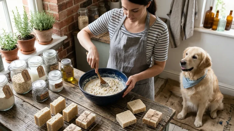 DIY Dog Bath Soap That Won't Make Your Pup Itchy