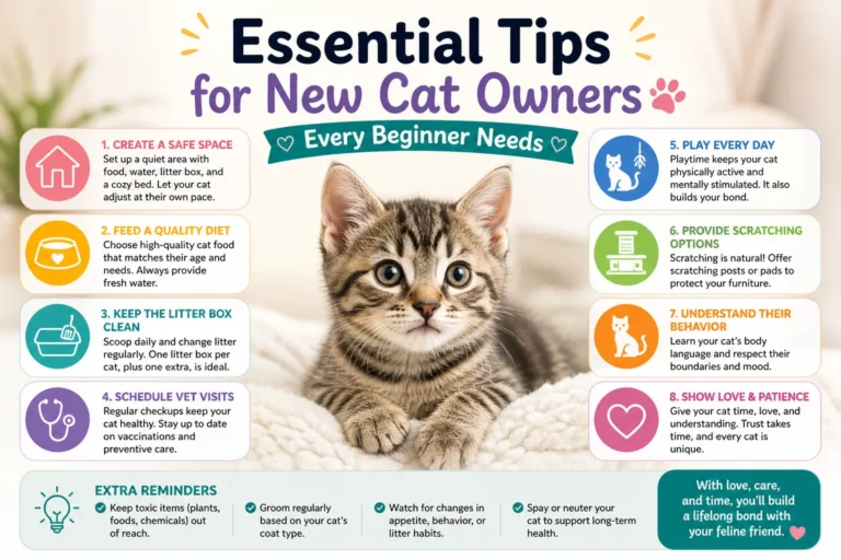 8 Essential Tips for New Cat Owners Every Beginner Needs