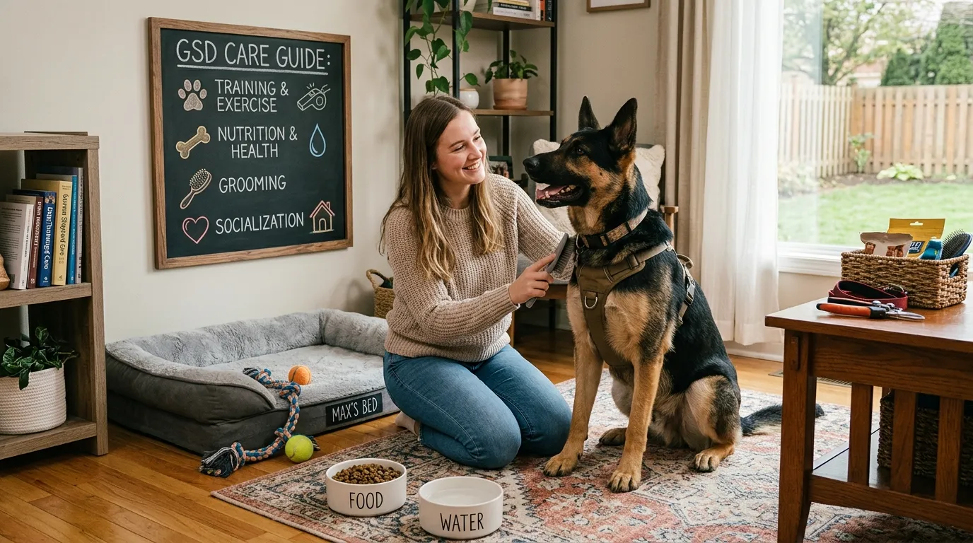 German Shepherd Care Guide Tips for New Owners Made Easy