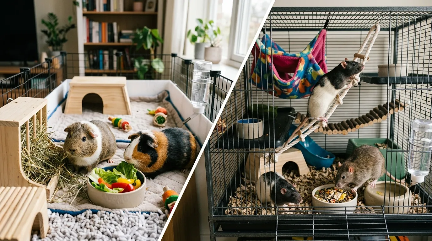 Guinea Pigs vs Rats as Pets Pros Cons and Care Tips